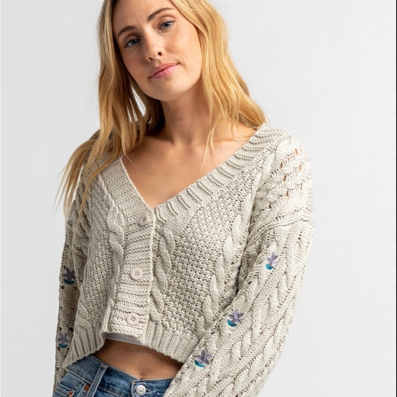 Tilly's Sweaters - Brand new cropped cardigan sweater